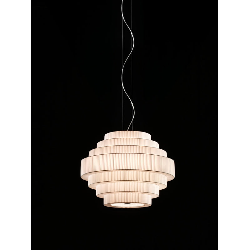 Mos 02 Pendant - Bover Pendants - Cream Ribbon - HORNE