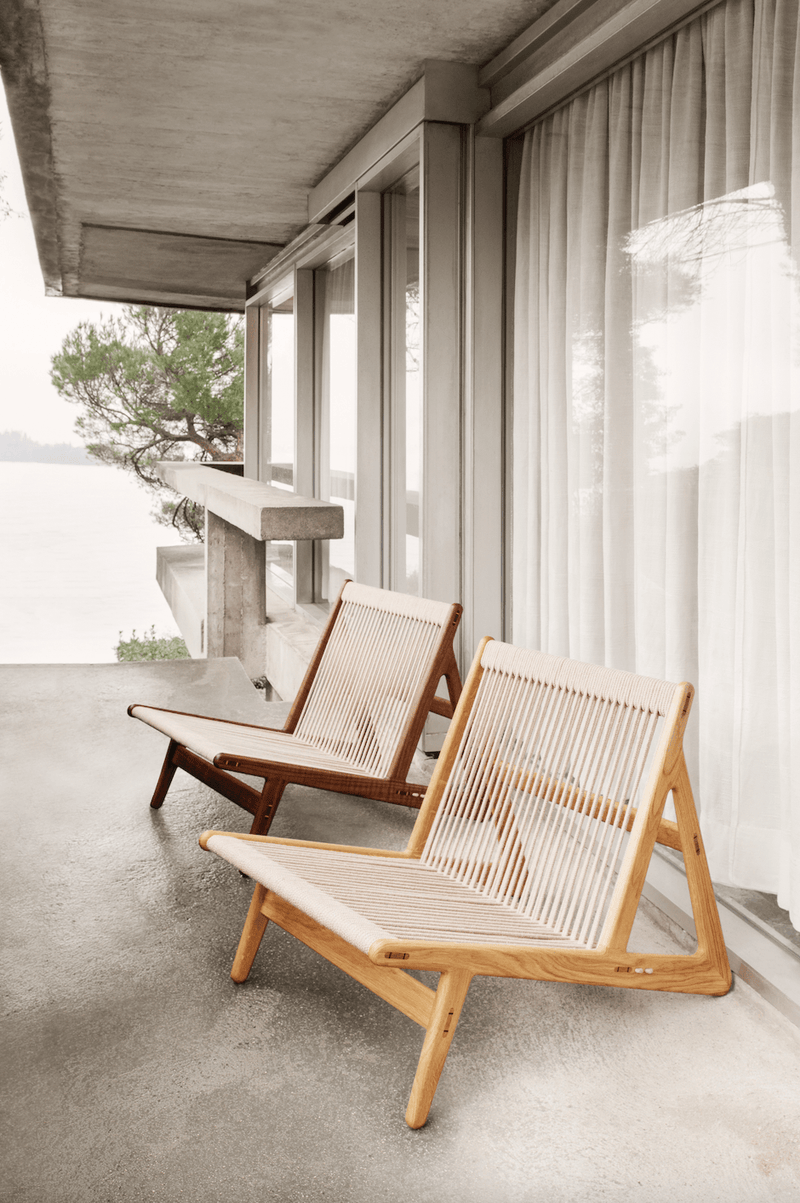 MR01 Initial Lounge Chair - Gubi - Chairs - American Walnut - HORNE