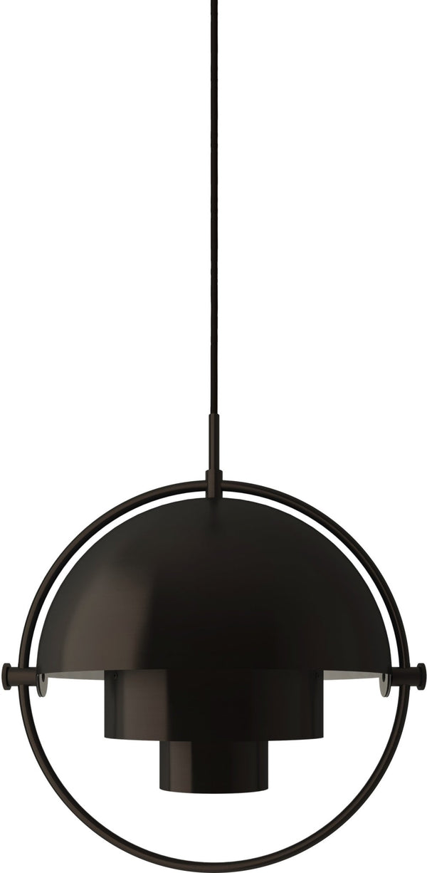 Multi - Lite Pendant - Black Brass - Gubi - Pendants - HORNE