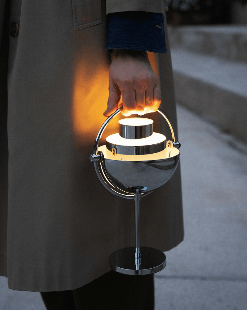 Multi - lite Portable Lamp - Gubi - Outdoor Lights - Brass & Black - HORNE