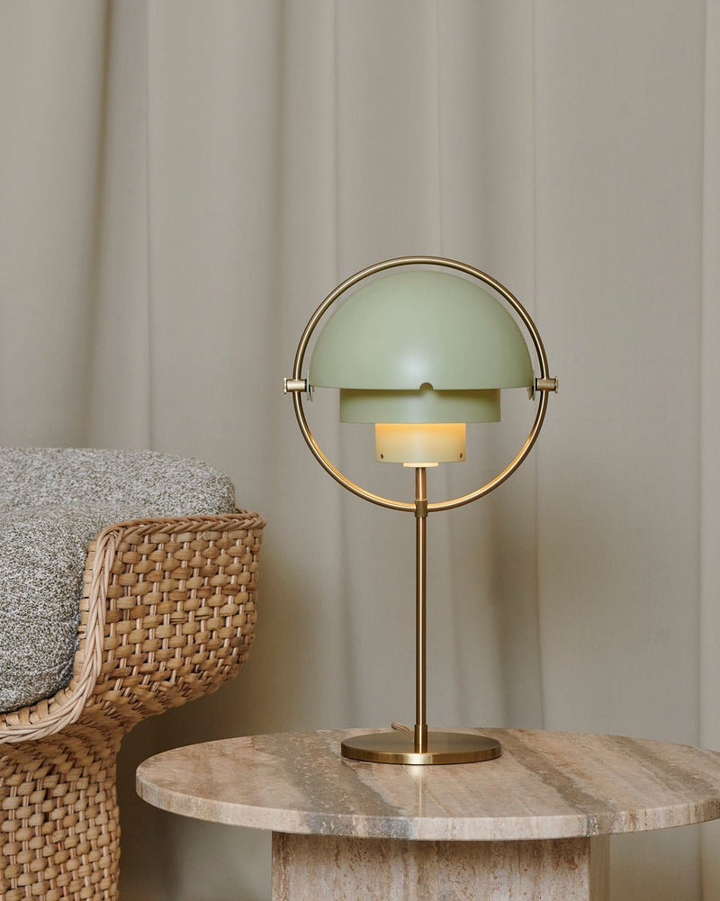 Multi - Lite Table Lamp - Brass - Gubi - Pendants - Shiny Brass - HORNE