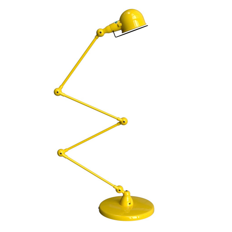 Signal Zig - Zag Floor Lamp - SI433 - Jielde - Floor Lamps - Matte - Mustard - RAL1003 - HORNE
