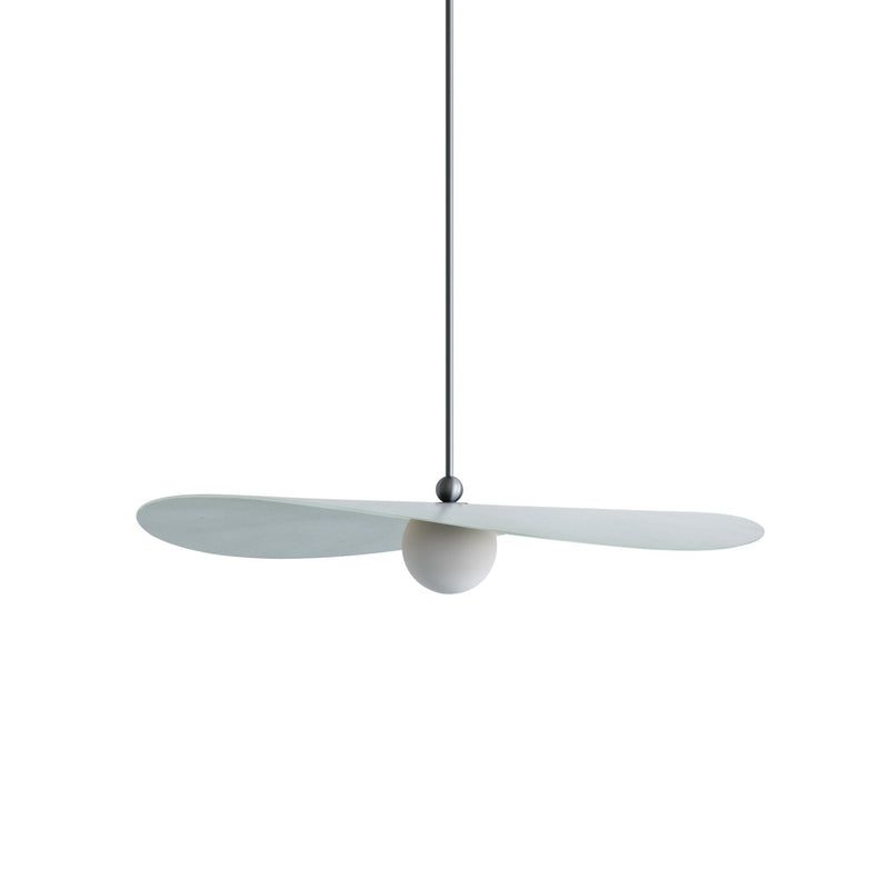 Myrna Hanging Pendant Light - Glass and Brass