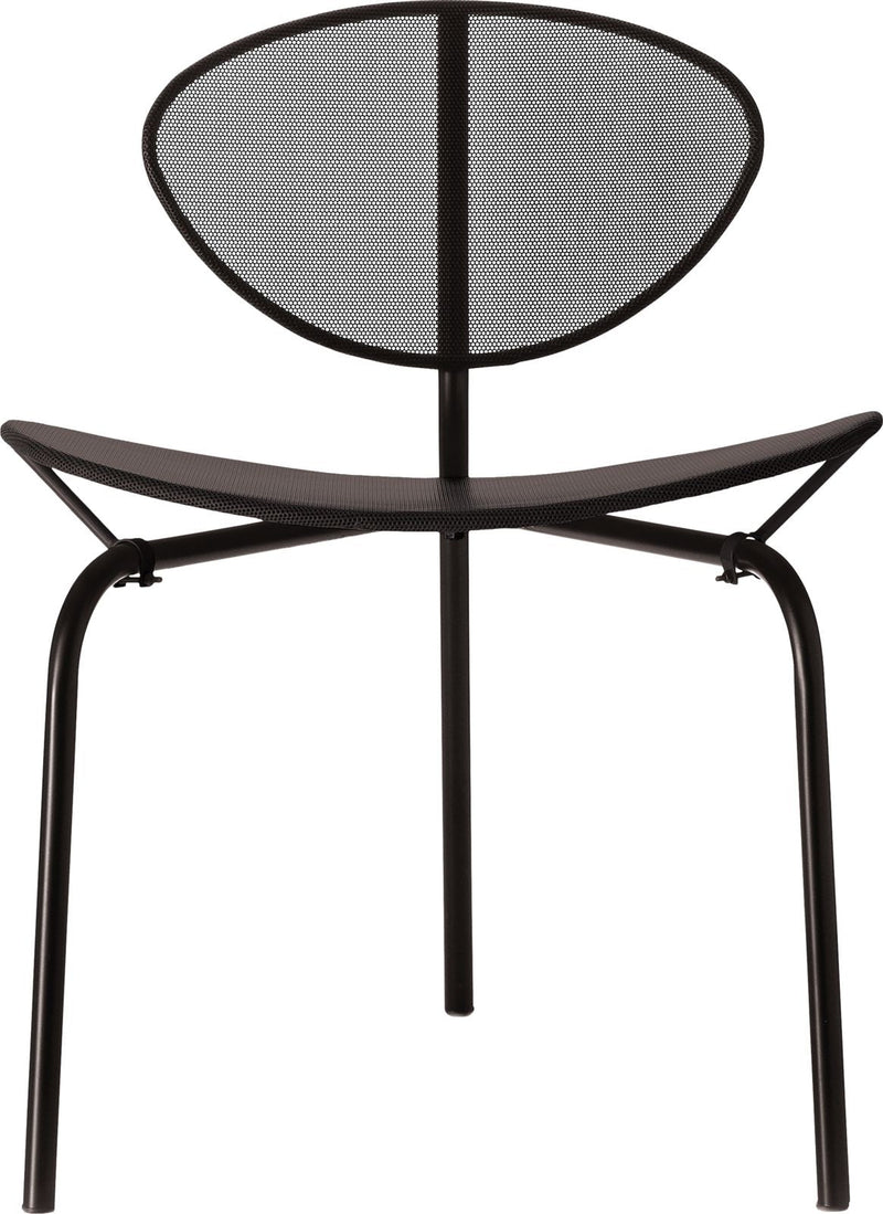 Nagasaki Dining Chair - Gubi - Chairs - Soft Black Semi Matt - HORNE