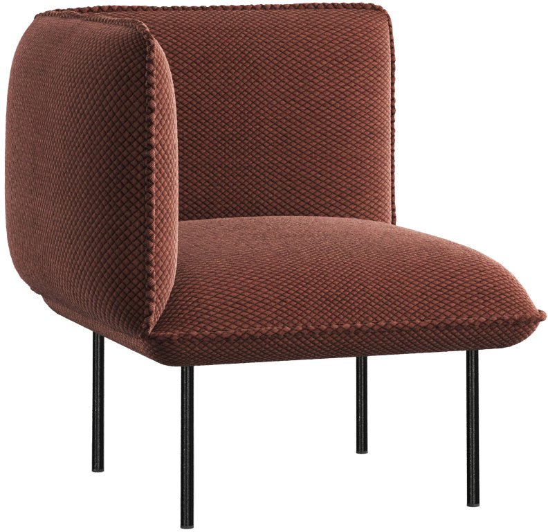 Nakki Lobby Corner Module - Woud - Chairs - Gabriel Step Melange - 60011 - HORNE