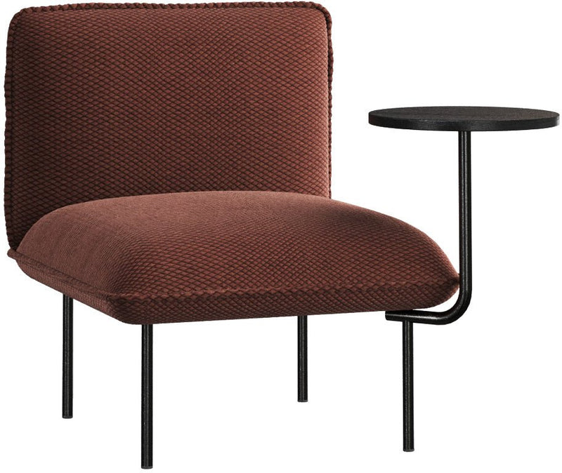 Nakki Lobby Side Table - Woud - Chairs - Black Painted Oak - HORNE