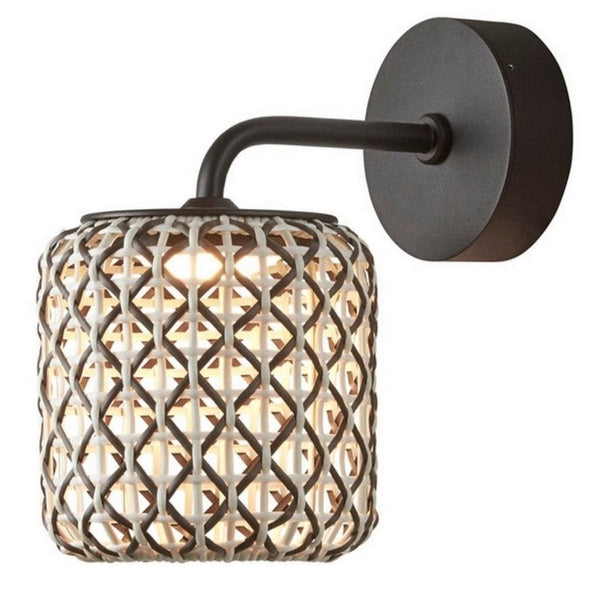 Nans A/01 Outdoor Wall Lamp - Bover - Wall Sconces - Brown/Brown - HORNE