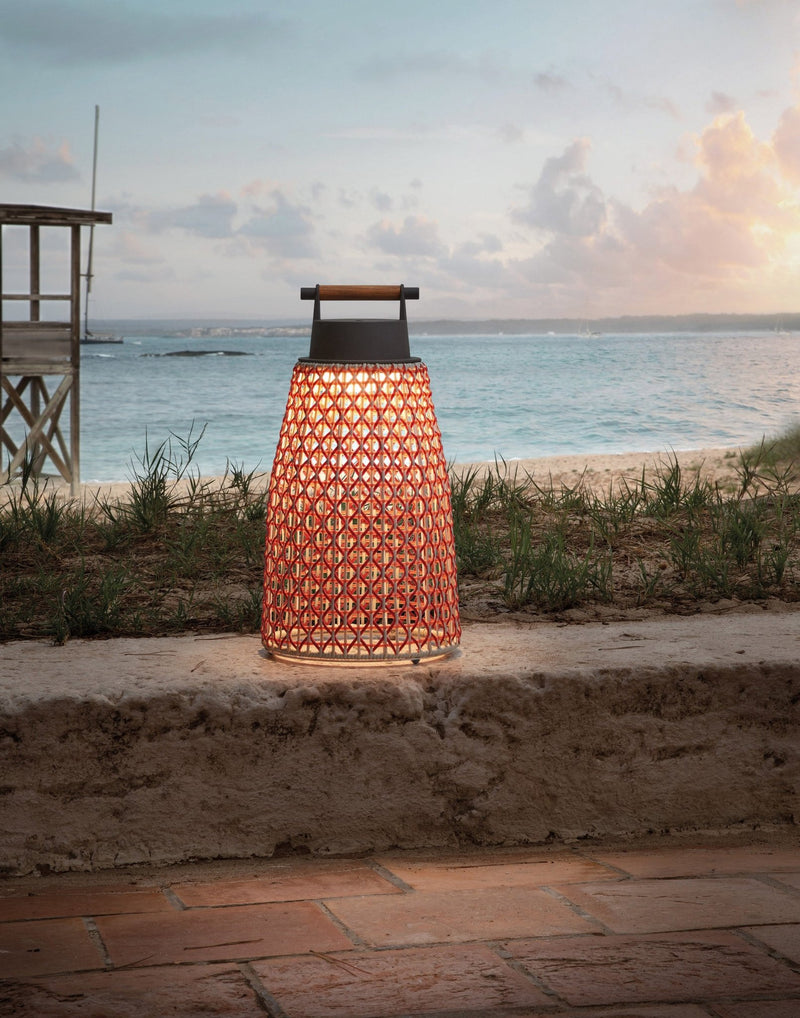 Nans M/49/R Table Lamp - Bover - Table + Task - Brown/Brown - HORNE