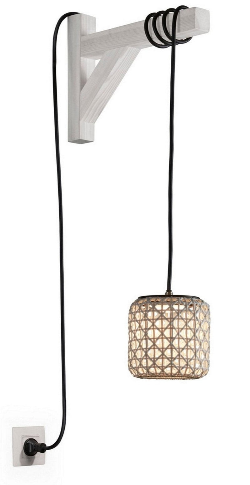 Nans S/16/H Outdoor Pendant - Bover - Pendants - Brown/Beige - HORNE