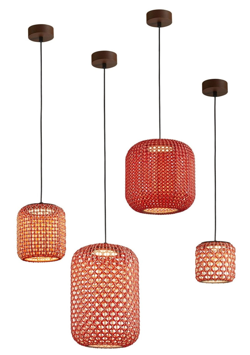 Nans S/31.2 Outdoor Pendant - Bover - Pendants - Brown/Beige - 0 - 10V Dimmable - HORNE