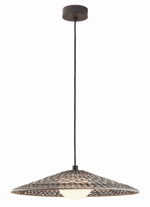 Nans S/55 Outdoor LED Dimmable Pendant - Bover - Pendants - Brown - HORNE