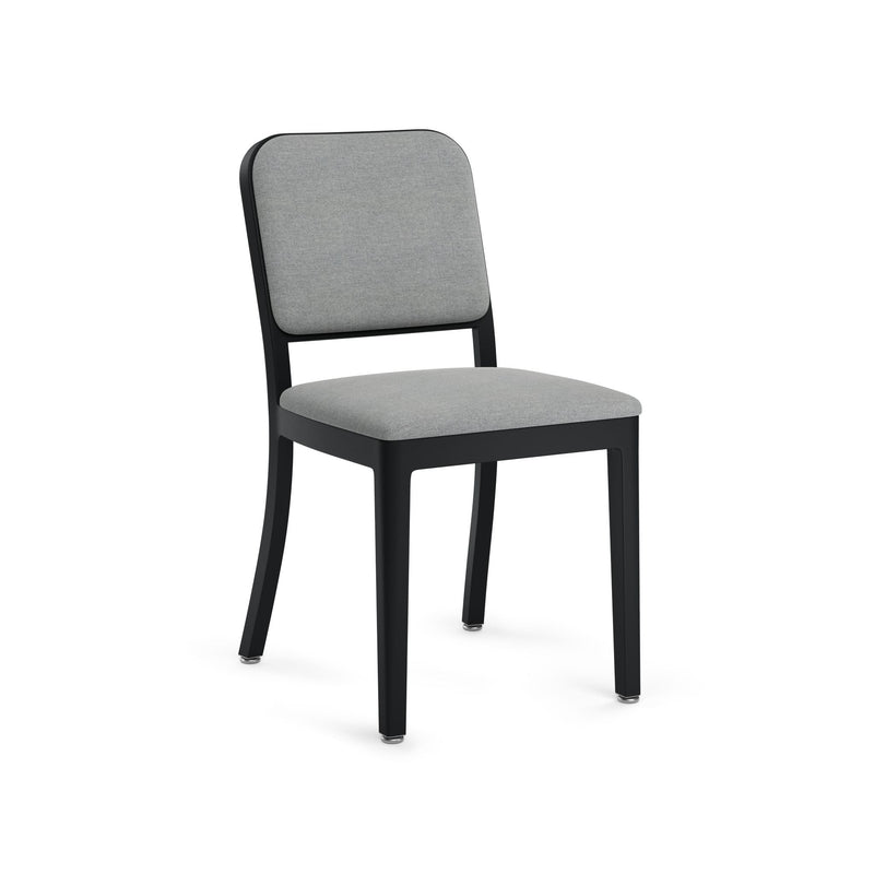 Navy Officer Upholstered Chair - Emeco - Chairs - Hand Brushed - Kvadrat Hallingdal 116 - HORNE