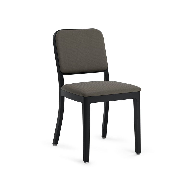 Navy Officer Upholstered Chair - Emeco - Chairs - Hand Brushed - Kvadrat Hallingdal 116 - HORNE