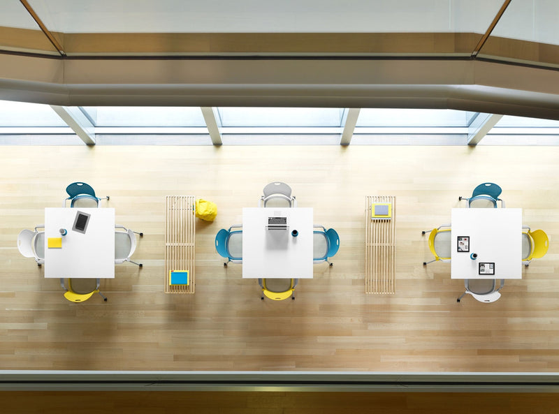 Nelson® Platform Bench – Ebonized Wood Base - Herman Miller® - Stools + Benches + Ottomans - 48