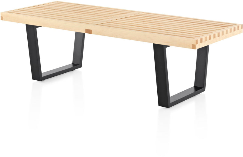 Nelson® Platform Bench – Ebonized Wood Base - Herman Miller® - Stools + Benches + Ottomans - 48
