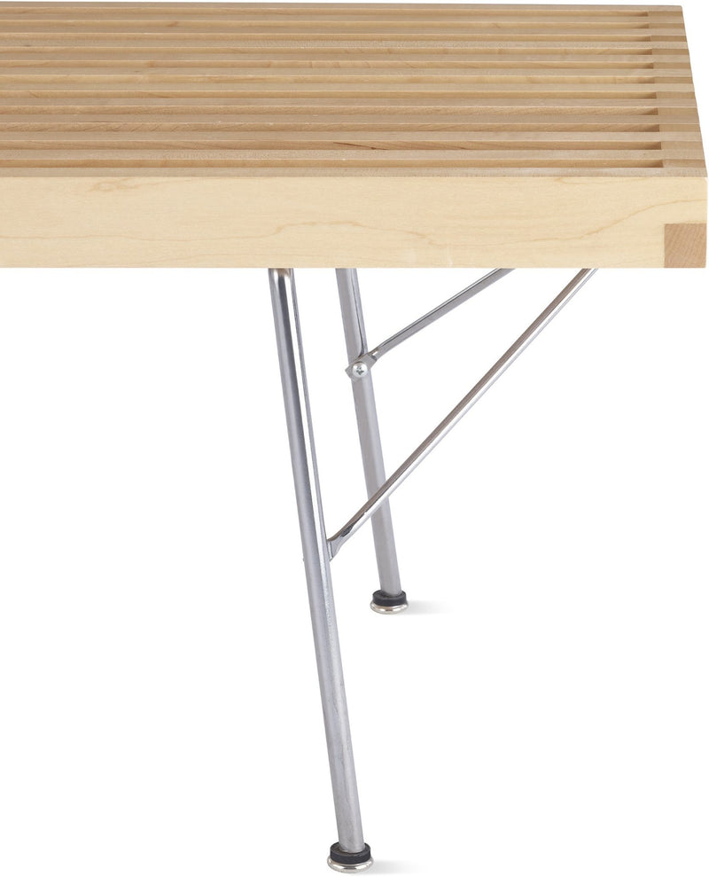 Nelson® Platform Bench – Trivalent Chrome Base - Herman Miller® - Stools + Benches + Ottomans - 48