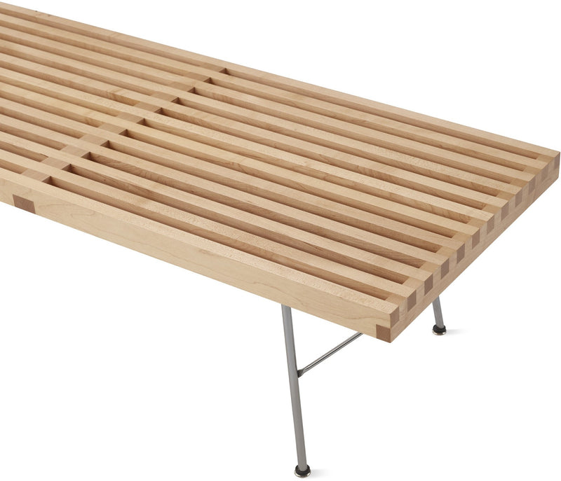 Nelson® Platform Bench – Trivalent Chrome Base - Herman Miller® - Stools + Benches + Ottomans - 48