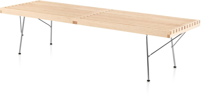 Nelson® Platform Bench – Trivalent Chrome Base - Herman Miller® - Stools + Benches + Ottomans - 48