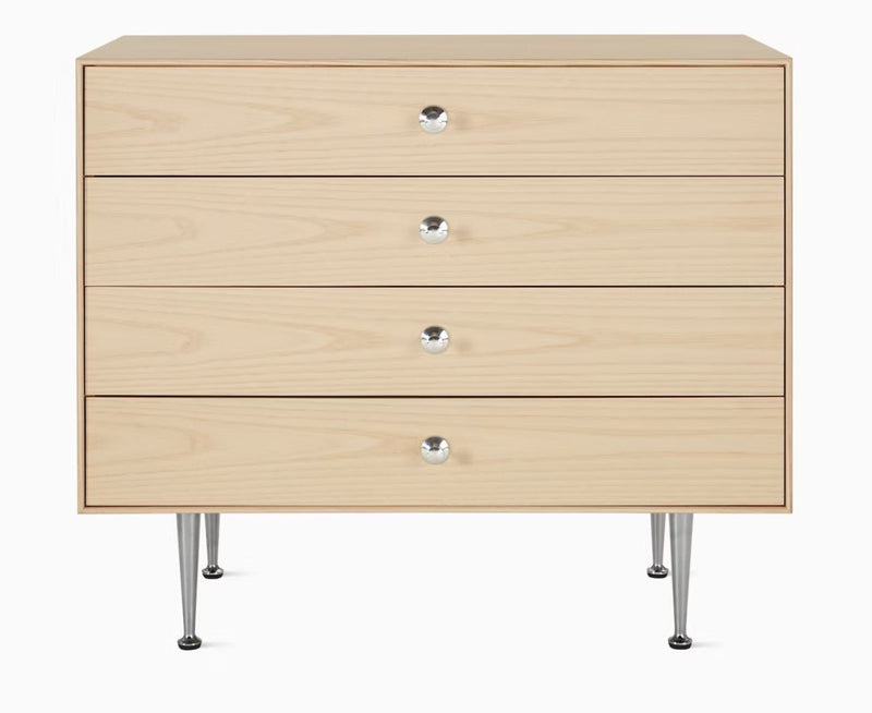 Nelson® Thin Edge 4 - Drawer Chest - Herman Miller® - Dressers - Santos Palisander - HORNE