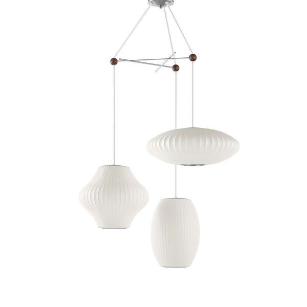 Nelson® Triple Bubble Lamp Fixture Kit - Herman Miller® - Chandeliers - HORNE