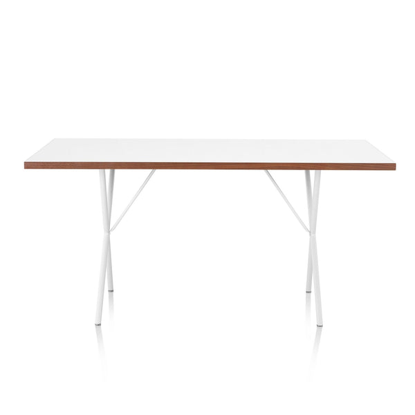 Nelson® X - Leg Table - Herman Miller® - Tables - 30" x 60" - White - HORNE