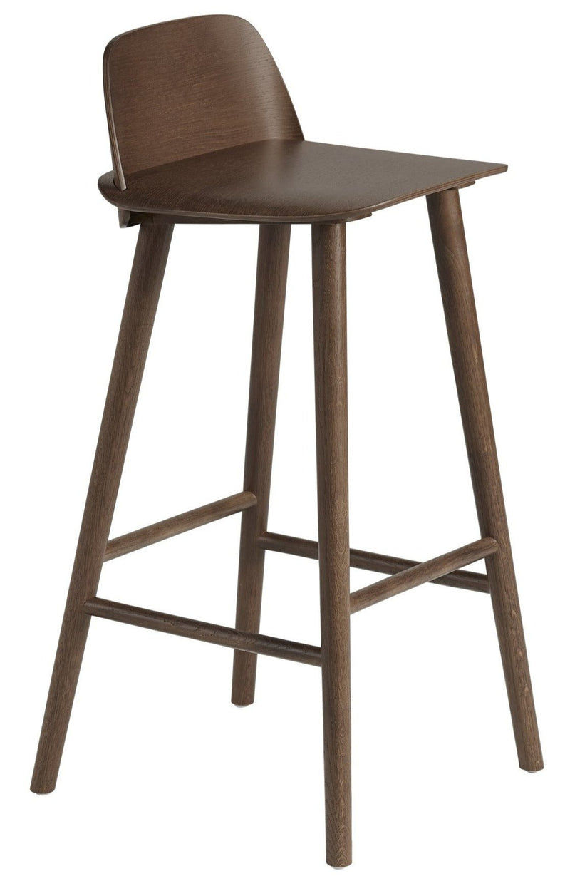 Nerd Stool - Muuto - Stools + Benches + Ottomans - Counter Height - Black - HORNE