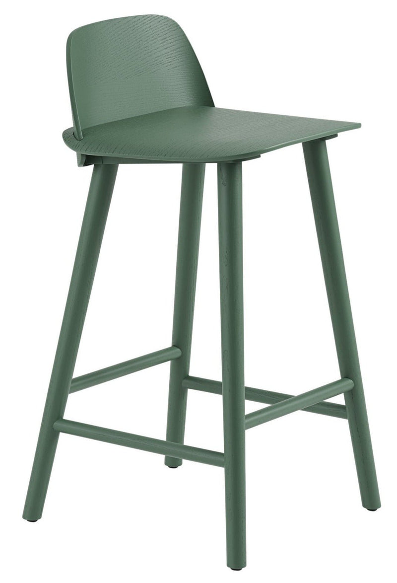 Nerd Stool - Muuto - Stools + Benches + Ottomans - Counter Height - Black - HORNE