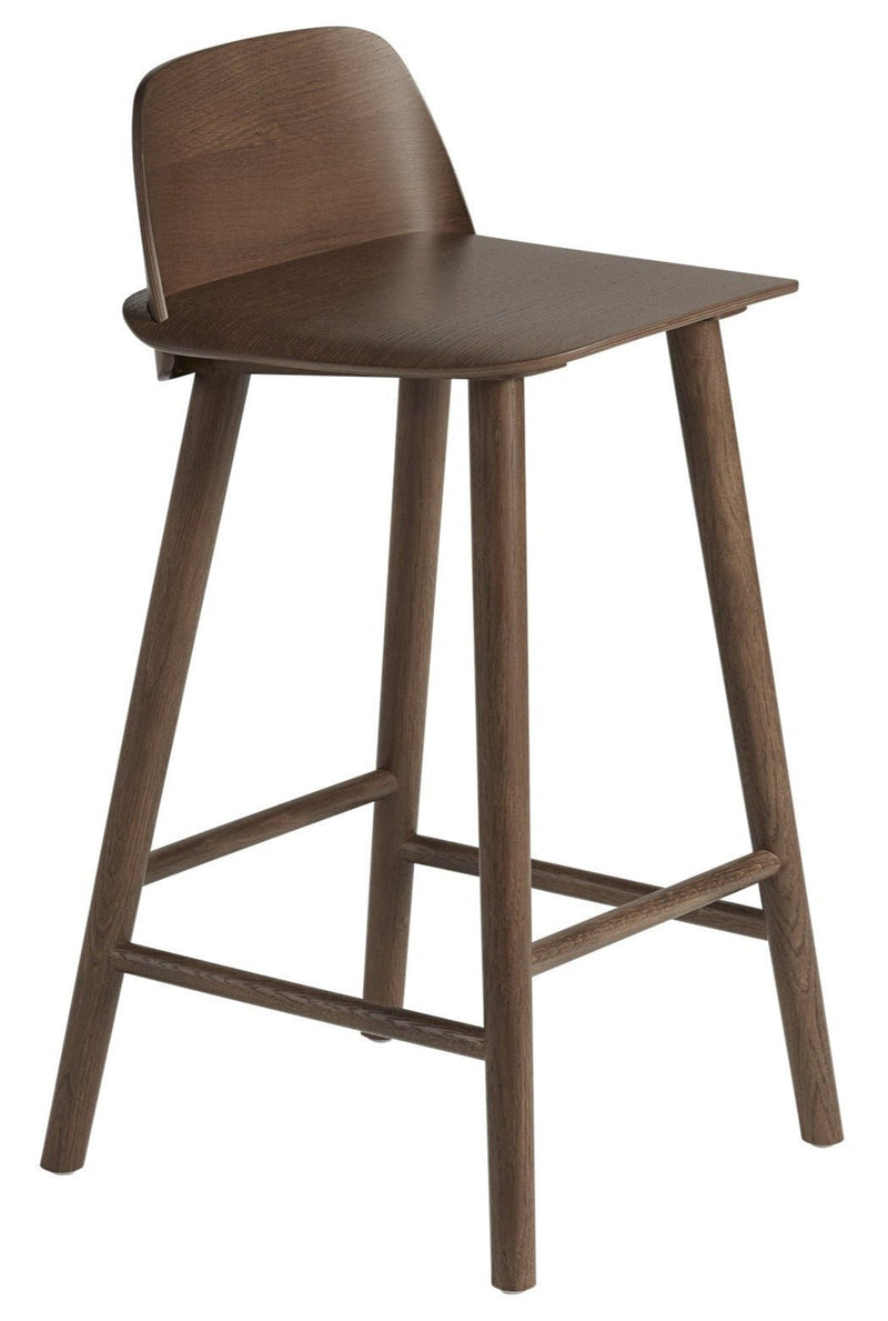 Nerd Stool - Muuto - Stools + Benches + Ottomans - Counter Height - Black - HORNE