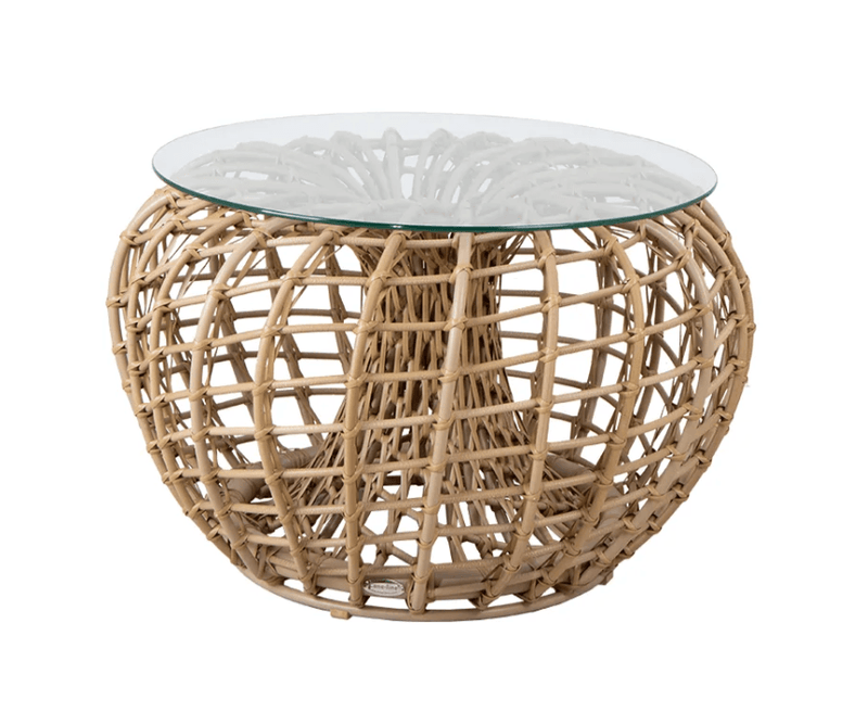 Nest Coffee Table/Footstool - Cane Line - Stools + Benches + Ottomans - Small - No Top - HORNE