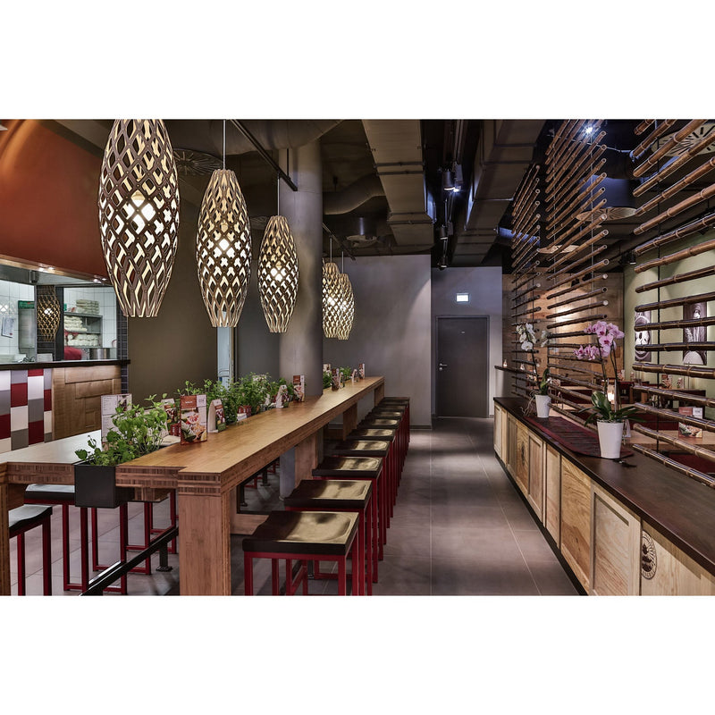 Clone of Nikau Full Pendant - White Paint (2 Sided)