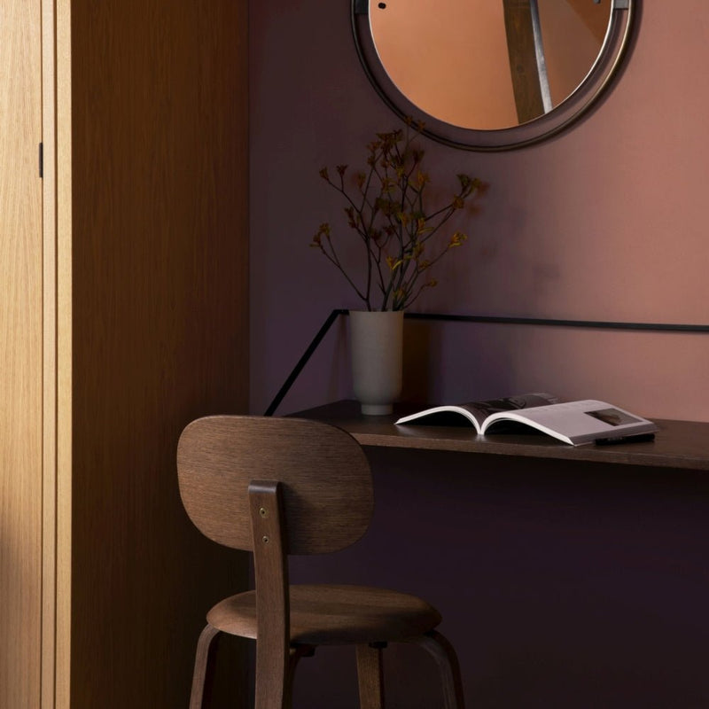 Nimbus Round Mirror - Audo Copenhagen - Mirrors - Bronzed Brass - HORNE