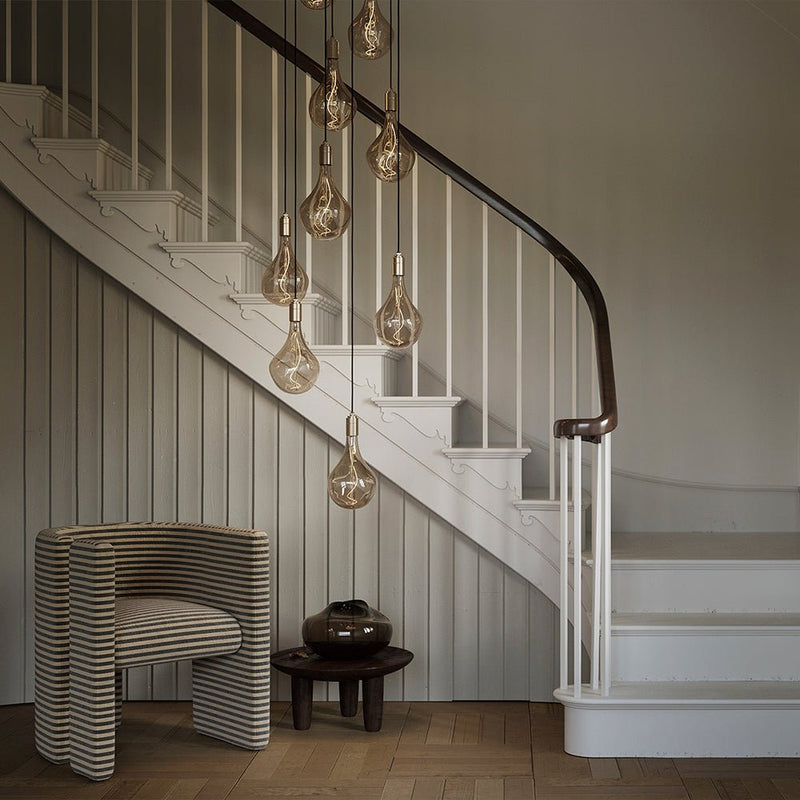 Nine Pendant - Tala - Walnut - Voronoi II - HORNE