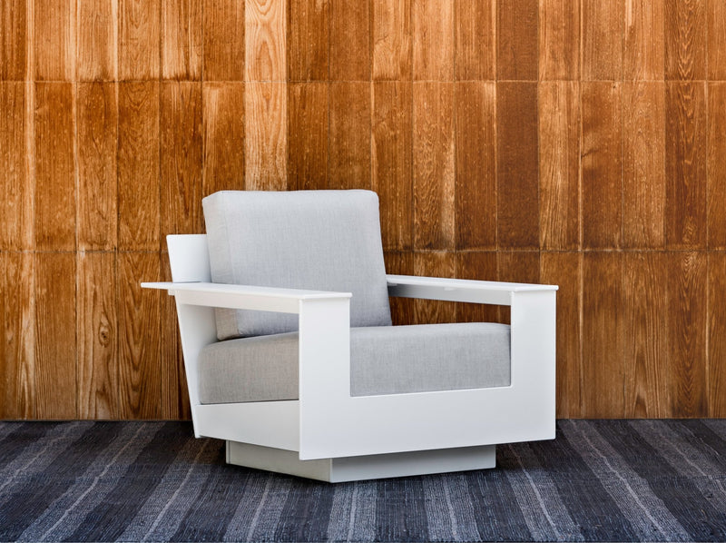 Nisswa Lounge Chair - Loll Designs - Outdoor Furniture - Black - Flax - HORNE