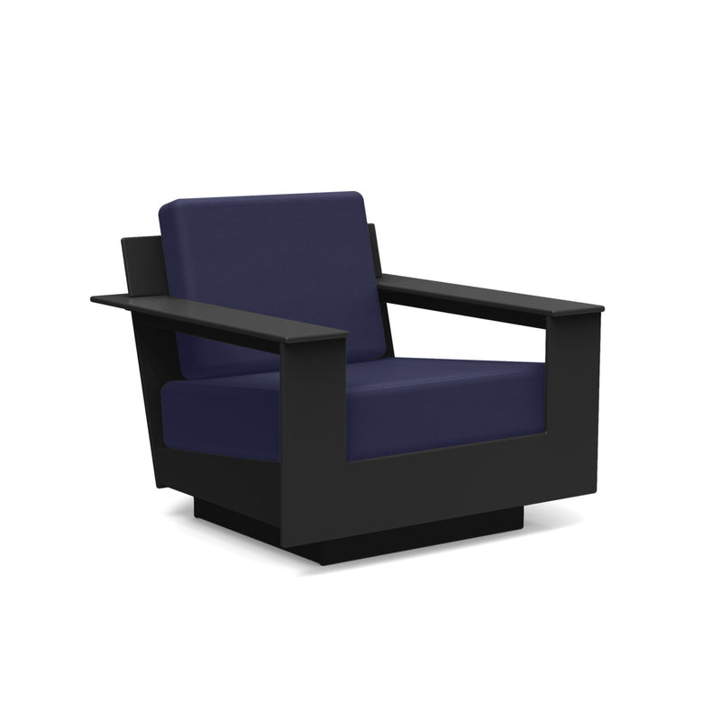 Nisswa Lounge Chair - Loll Designs - Outdoor Furniture - Black - Flax - HORNE