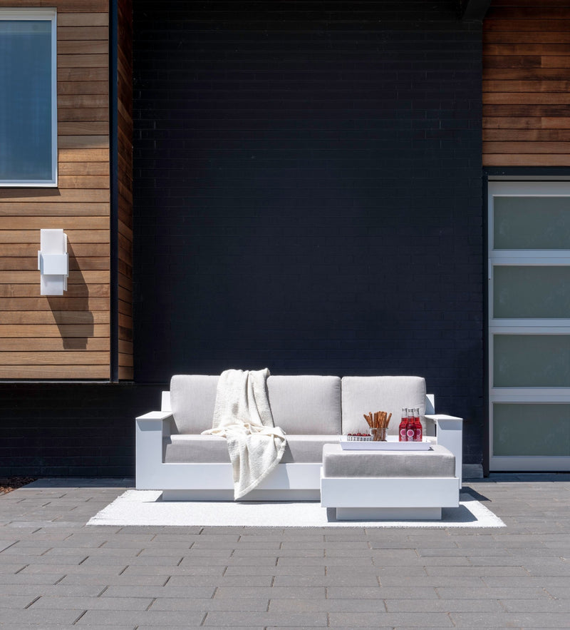 Nisswa Sofa - Loll Designs - Outdoor Furniture - Black - Flax - HORNE