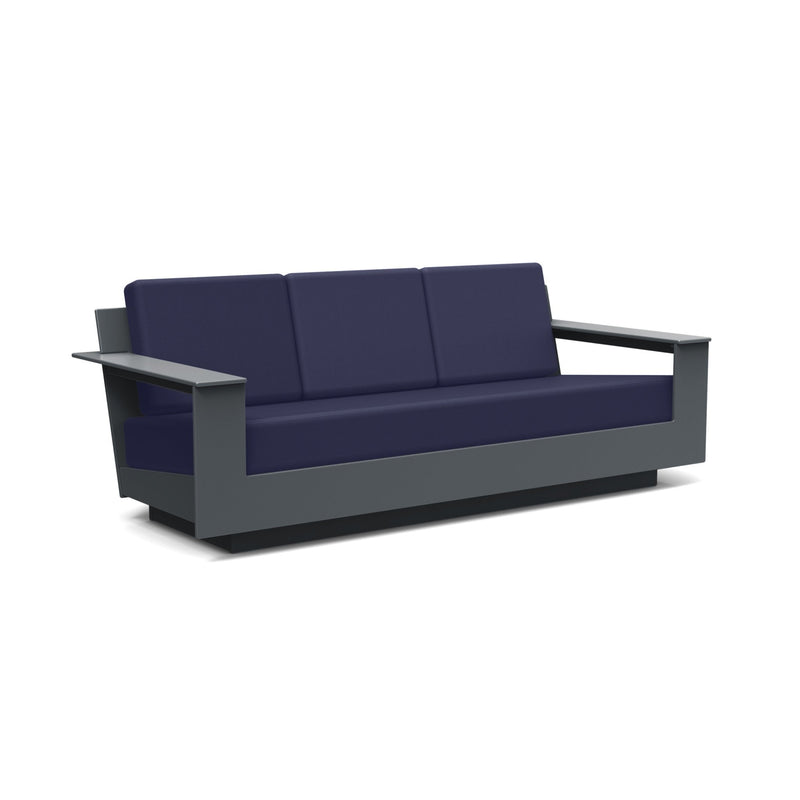 Nisswa Sofa - Loll Designs - Outdoor Furniture - Black - Flax - HORNE