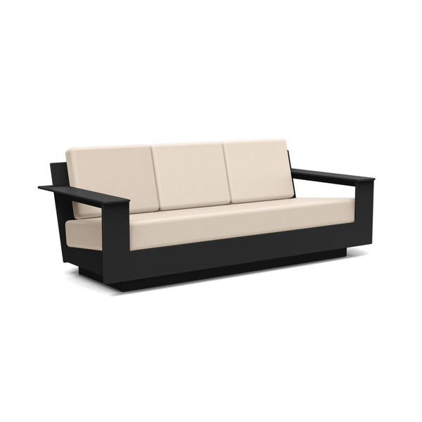 Nisswa Sofa - Loll Designs - Outdoor Furniture - Black - Flax - HORNE