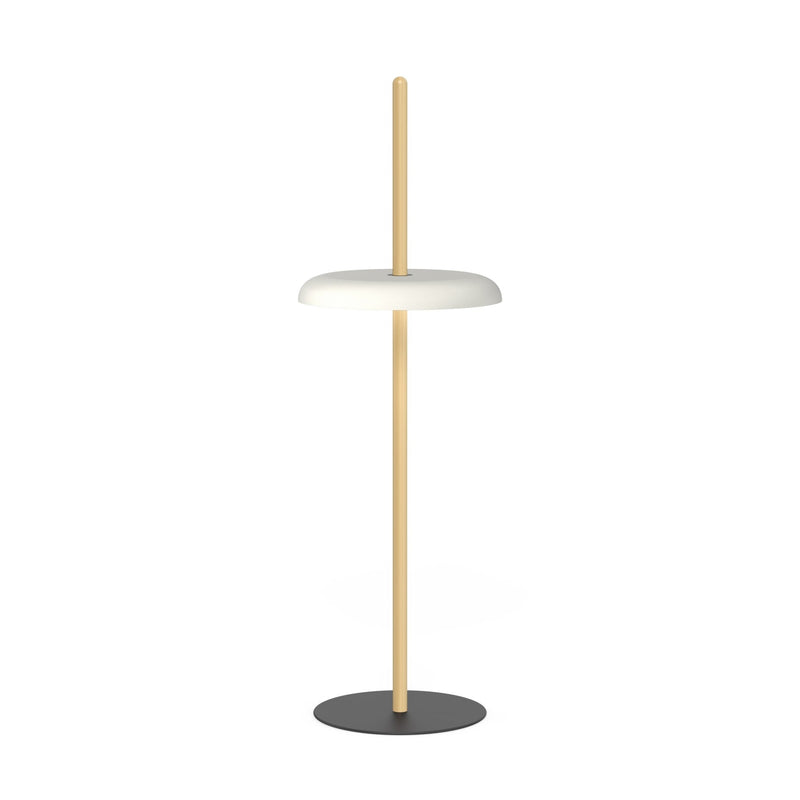 Nivél Floor Lamp - Pablo Designs - Floor Lamps - White Oak - Black - HORNE