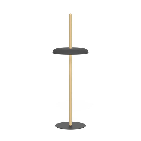 Nivél Floor Lamp - Pablo Designs - Floor Lamps - White Oak - Black - HORNE