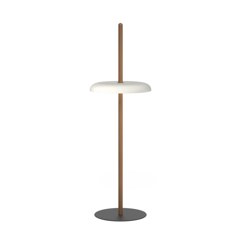 Nivél Floor Lamp - Pablo Designs - Floor Lamps - White Oak - Black - HORNE