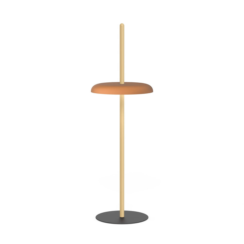 Nivél Floor Lamp - Pablo Designs - Floor Lamps - White Oak - Black - HORNE