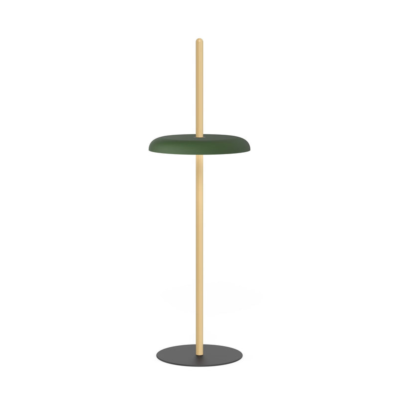 Nivél Floor Lamp - Pablo Designs - Floor Lamps - White Oak - Black - HORNE