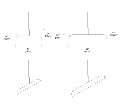 Nivél Pendant 22 - Pablo Designs - Pendants - Black - Black - HORNE