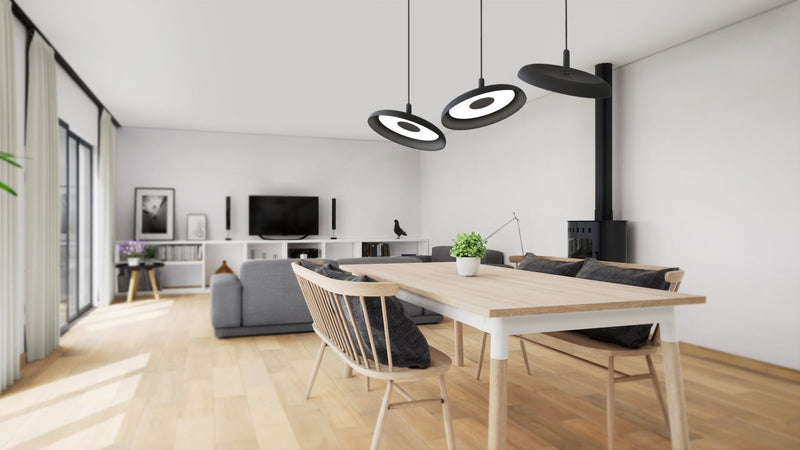 Nivél Pendant 22 - Pablo Designs - Pendants - Black - Black - HORNE