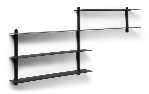Nivo Shelf B - Gejst - Storage + Organization - Black - HORNE