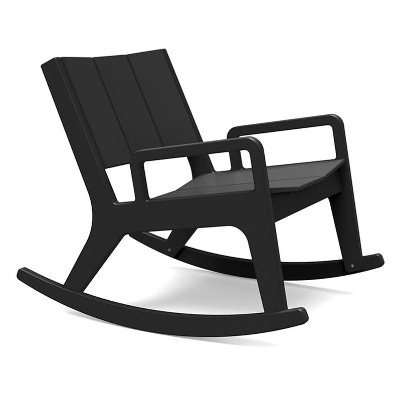 No. 9 Rocker - Loll Designs - Outdoor Furniture - Black - HORNE