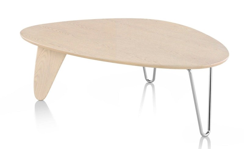 Noguchi® Rudder Table - Herman Miller® - Tables - Walnut - Trivalent Chrome - HORNE