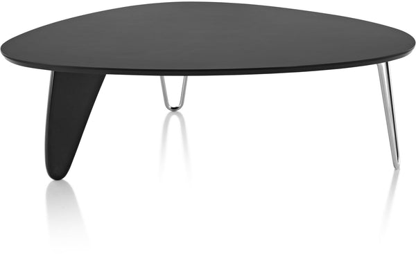 Noguchi® Rudder Table - Herman Miller® - Tables - Ebony on Maple - Trivalent Chrome - HORNE