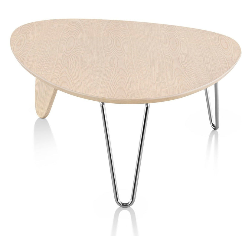 Noguchi® Rudder Table - Herman Miller® - Tables - Walnut - Trivalent Chrome - HORNE