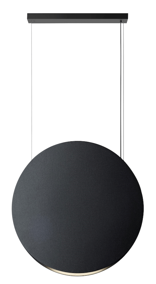 Noren S/100 LED Dimmable Pendant - Bover - Pendants - Direct Light Only - Dark Grey - HORNE